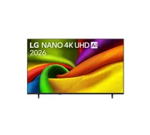LG NANO 4K AI TV | 75NU800B3LA | 75 | Smart TV | webOS | UHD | Black (75NU800B3LA.AEUQ)