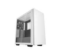 Deepcool MID TOWER CASE CK500 Side window White Mid-Tower Power supply included No (R-CK500-WHNNE2-G-1)