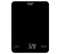 Adler Kitchen Scale | AD 3177b | Maximum weight (capacity) 10 kg | Black (AD 3177b)