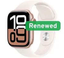 Apple Renewed Grade A Apple Watch Series 10 LTE 42mm Rose Gold AppleWatchS10LTE42RoseGoldA