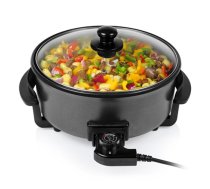 Tristar Multifunctional grill pan XL PZ-9135 Grill Diameter 30 cm 1500 W Lid included Fixed handle Black (PZ-9135)