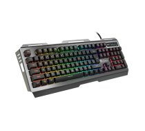 Genesis Rhod 420 Gaming keyboard RGB LED light US Wired Black 1.6 m (NKG-1234)