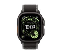 APPLE The Watch Ultra 3 GPS + Cellular 49 mm black titanium case with black/dark gray Trail Loop band – M/L (MF1H4ET/A)