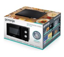 Gorenje | Microwave Oven | MO17E1BH | Free standing | 17 L | 700 W | Black (MO17E1BH)