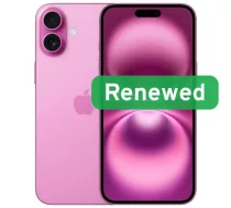 Apple Renewed Grade C iPhone 16 Plus Pink 6.7 " 128 GB RAPip16pl-5pi42N