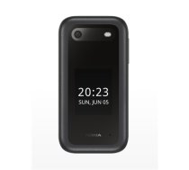 Nokia 2660 Flip Black 2.8 " TFT LCD 240 x 320 0.128 GB Dual SIM Nano-SIM Main camera 0.3 MP 1450  mAh Bluetooth 4.2 (NK 2660 Black)