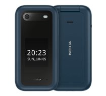 Nokia 2660 Flip Blue 2.8 " TFT LCD 240 x 320 0.128 GB Dual SIM Nano-SIM Main camera 0.3 MP 1450  mAh Bluetooth 4.2 (NK-2660 Blue)