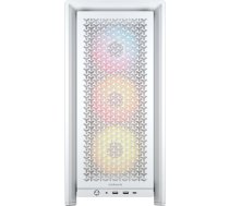 CORSAIR PC Case | 4000D RS ARGB Modular Frame | White | Mid-Tower (CC-9011297-WW)