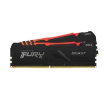 KINGSTON Fury Beast RGB 32GB [2x16GB 3200MHz DDR4 CL16 DIMM] (KF432C16BB2AK2/32)