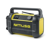 Muse | M-928 BTY | Jobsite Radio speaker | Waterproof | Bluetooth | Wireless connection | Portable | NFC features | Black/Yellow | M-928 BTY | Jobsite radio speaker | Waterproof | Bluetooth | Wireless connection | Portable | NFC features | Black/yellow (M-928 BTY)