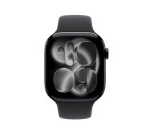 APPLE Watch Series 11 | Smartwatch | GPS (satellite) | LTPO OLED Always-On Retina display | Waterproof | Jet Black (MEUW4ET/A)