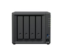 SYNOLOGY Model | DS925+ | AMD Ryzen | V1500B | Processor frequency 2.2 GHz | 4 GB | DDR4 ECC SODIMM | Black (DS925+)