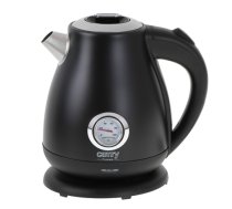 Camry Kettle with a thermometer CR 1344 Electric 2200 W 1.7 L Stainless steel 360° rotational base Black (CR 1344 black)