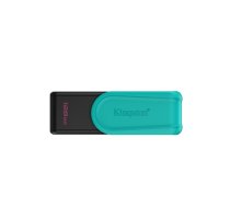 KINGSTON USB Flash Drive | DataTraveler Exodia S | 128 GB | USB 3.2 Gen 1 | Black/Turquoise (DTXS/128GB)