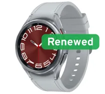 Samsung Renewed Grade A Galaxy Watch 6 Classic BT 43mm (SM-R950N) Silver SamsungWatch6ClassicBT43SilverA