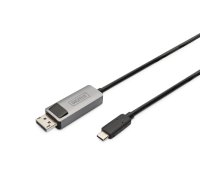Digitus Bi-Directional Adapter Cable | DB-300334-020-S | USB-C to DP, USB-C | Display Port (DB-300334-020-S)