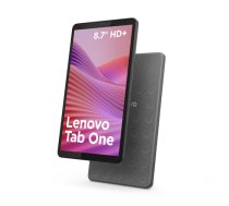 LENOVO Tab One Wi-Fi (without power adapter) | ZAF00255SE | 8.7" | Luna Grey | IPS | 1340 x 800 pixels | MediaTek | Helio G85 | 4 GB | Soldered LPDDR4x | 64 GB | Wi-Fi | Front camera | 2 MP | Rear camera | 8 MP | Bluetooth | 5.3 | Android | 14 or later | 24-month warranty | USB-A to USB-C cable, Manual (ZAF00255SE)