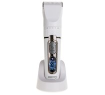 Camry | Hair Clipper with LCD Display | CR 2841 | Cordless | Number of length steps 6 | White/Brown (CR 2841)