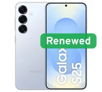 Samsung Renewed Grade C Galaxy S25 128 GB Icy Blue RSMs25-5ib42N