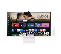 Samsung LS32DM801UUXDU 32" Flat VA Smart Monitor M8 M80D UHD, 3840x2160/16:9/400cd/m2/4ms/HDMI USB (LS32DM801UUXDU)