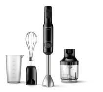 PHILIPS | Hand Blender | Daily Collection ProMix HR2543/90 | Hand Blender | 700 W | 2 speed settings | Turbo mode | Black | (HR2543/90)