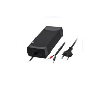 Teltonika - PR318EUA - EU power supply, 130W (AC/DC power supply, EU plug, 48V 1.3A, 1500+2000mm with 2.5mm² wire ferrule) | EU 2-pin power supply 130W for TSW200 | EU 2-pin power supply 130W (PR318EUA)