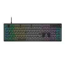 Corsair K55 CORE RGB | Gaming keyboard | Wired | NA | Black | USB 2.0 Type-A (CH-9226C65-NA)