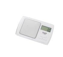 Adler | Precision scale | AD 3161 | Maximum weight (capacity) 0.5 kg | Accuracy 0.01 g | White (AD 3161)