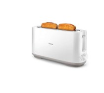 PHILIPS Toaster | HD2590/00 Daily Collection | Power 870-1030 W | 2 slots | Plastic housing | White (HD2590/00)