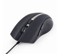 Gembird Mouse G-laser | MUS-GU-02 | Wired | USB | Black (MUS-GU-02)