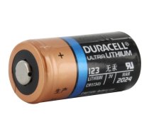 DURACELL litija baterija (neuzlādējams) Tips CR123A 3V .