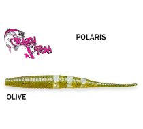 Аromātiski mānekļi Crazy fish Polaris 5.4 cm OLIVE Kalmārs