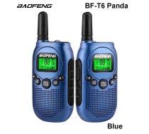 Radiostaciju komplekts Baofeng BF-T6 PMR Panda Zils MLP izsūtīša