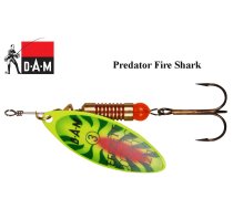 Rotējošais māneklis DAM Effzett predator Fire Shark 7 g