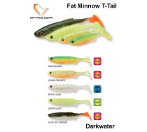 Mānekļu komplekts Savage Gear Fat Minnow T-Tail tumšā ūdenī 7.5 cm