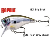 Vobleris Rapala BX Big Brat BXBB Pearl Grey Shiner 7 cm