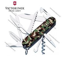 Tūristu nazis Victorinox Huntsman Woodland camo .