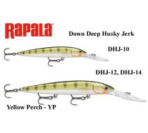 Ēsma Rapala Down Deep Husky Jerk Yellow Perch YP 10.0 m