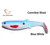 Silikona mānekļis Savage Gear Cannibal Blue White 10.0 m