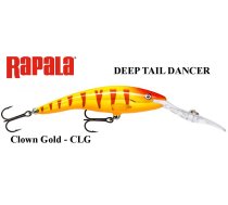 Voblers Rapala Deep Tail Dancer CLG Clown Gold 11 cm