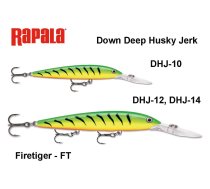 Ēsma Rapala Down Deep Husky Jerk Firetiger FT 10.0 m