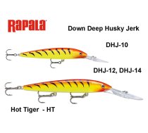 Ēsma Rapala Down Deep Husky Jerk Hot Tiger HT 10.0 m