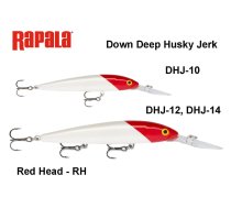 Ēsma Rapala Down Deep Husky Jerk Red Head RH 10.0 m