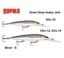 Ēsma Rapala Down Deep Husky Jerk Silver S 12 cm