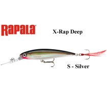 Ēsma Rapala X-Rap Deep S - Silver 8 cm