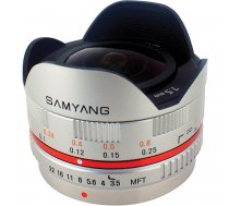 Samyang 7.5mm f/3.5 UMC Fish-eye Silver Micro 4/3