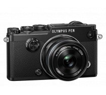 Olympus PEN-F Black + 17mm Black