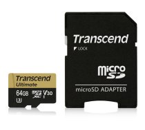 Transcend microSDXC 64GB UHS-I U3M Ultimate (TS64GUSDU3M)