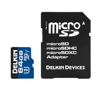 Delkin Devices microSDXC 64GB 660x UHS-I U3 Class 10 99MB/s / 80MB/s (DDMSD66064G2)