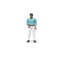 Bruder BWorld Man with White Jeans (60003)